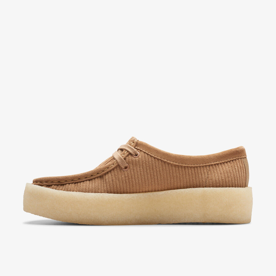 wallabee cup - bruin koord